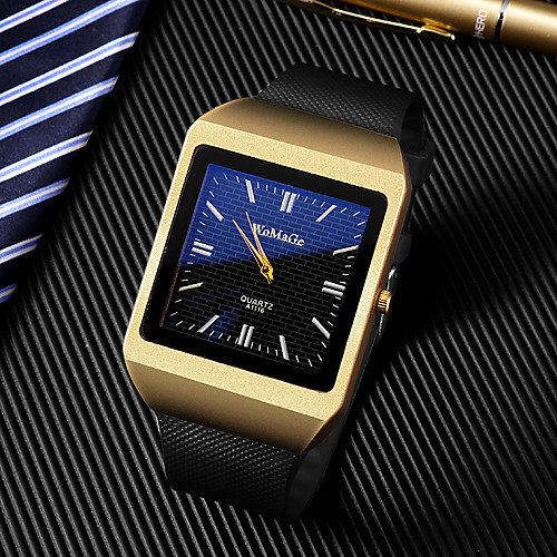 Men's Dress Watch Quartz Rubber Black Casual Watch Large Dial Analog Luxury Fashion - Gold GoldenBlack GoldenWhite One Year Battery Life
Men's Dress Watch Quartz Rubber Black Casual Watch Large Dial Analog Luxury Fashion - Gold GoldenBlack GoldenWhite One Year Battery Life