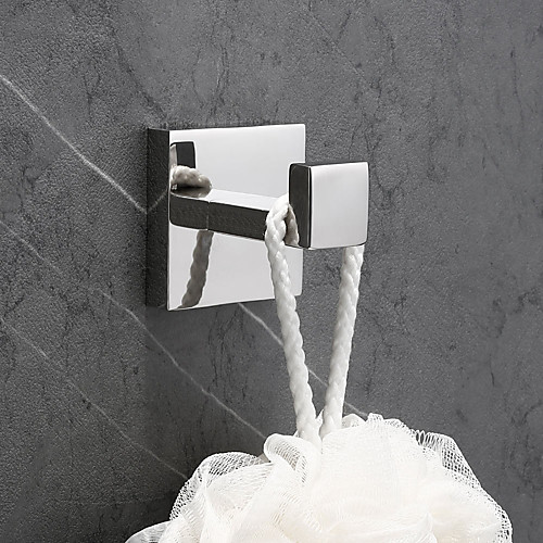 Robe Hook New Design / Creative Contemporary / Modern Stainless Steel / Stainless steel / Metal 1pc - Bathroom Wall Mounted
Robe Hook New Design / Creative Contemporary / Modern Stainless Steel / Stainless steel / Metal 1pc - Bathroom Wall Mounted