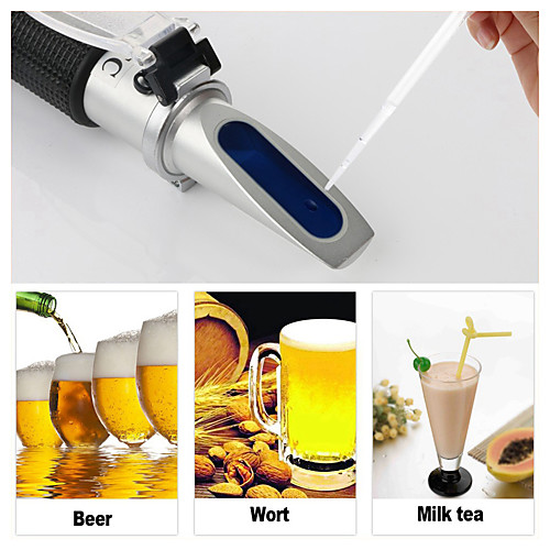 rz refractometer beer brix wort sugar alcohol 0~30%1.000~1.120 sg specific gravity handheld tool hydrometer rz120 tool
rz refractometer beer brix wort sugar alcohol 0~30%1.000~1.120 sg specific gravity handheld tool hydrometer rz120 tool