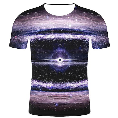 Men's Plus Size Cotton T-shirt - Geometric / 3D / Graphic Print Round Neck Black XXL
Men's Plus Size Cotton T-shirt - Geometric / 3D / Graphic Print Round Neck Black XXL