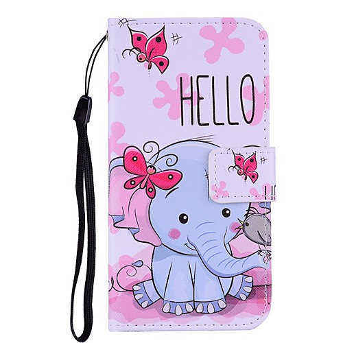 

Case For Samsung Galaxy A8 2018 / A7(2018) Wallet / Card Holder / with Stand Full Body Cases Butterfly / Animal Hard PU Leather for A5(2018) / Galaxy A7(2018) / A3(2017)