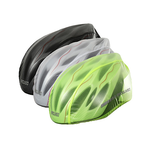 

Arsuxeo Adults Adults' Bike Helmet Cover 2 Vents Sports Outdoor Exercise Cycling / Bike Bike / Bicycle - White Black Green Unisex