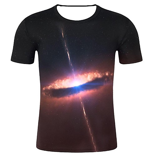 Men's Plus Size Cotton T-shirt - Galaxy / 3D / Graphic Print Round Neck Black XXL
Men's Plus Size Cotton T-shirt - Galaxy / 3D / Graphic Print Round Neck Black XXL