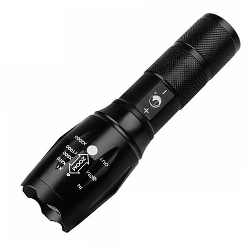 5 LED Flashlights / Torch Waterproof 1200 lm LED LED 1 Emitters 5 Mode Waterproof Camping / Hiking / Caving Everyday Use Police / Military Black / Aluminum Alloy
5 LED Flashlights / Torch Waterproof 1200 lm LED LED 1 Emitters 5 Mode Waterproof Camping / Hiking / Caving Everyday Use Police / Military Black / Aluminum Alloy