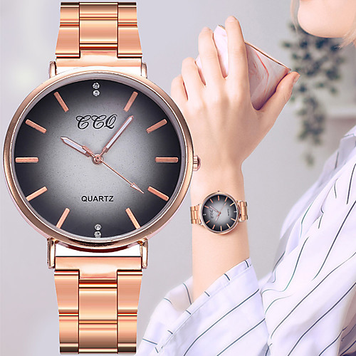 Women's Quartz Watches Sparkle Fashion Rose Gold Alloy Chinese Quartz Brown Black Red Creative Luminous New Design 30 m 1 pc Analog Two Years Battery Life
Women's Quartz Watches Sparkle Fashion Rose Gold Alloy Chinese Quartz Brown Black Red Creative Luminous New Design 30 m 1 pc Analog Two Years Battery Life
