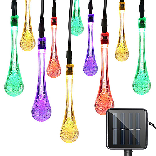 1 set LED Lantern Solar Light String 10m 50 Light Strips Water Drops Mysterious Water Drops Bubble Drops Outdoor Waterproof Lights
1 set LED Lantern Solar Light String 10m 50 Light Strips Water Drops Mysterious Water Drops Bubble Drops Outdoor Waterproof Lights