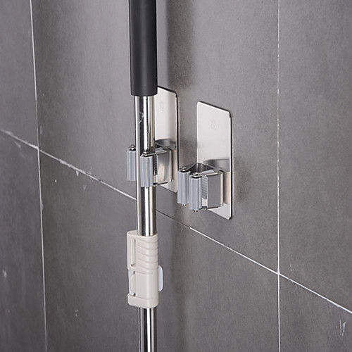 Robe Hook New Design / Self-adhesive / Creative Modern Stainless steel 1pc - Bathroom
Robe Hook New Design / Self-adhesive / Creative Modern Stainless steel 1pc - Bathroom