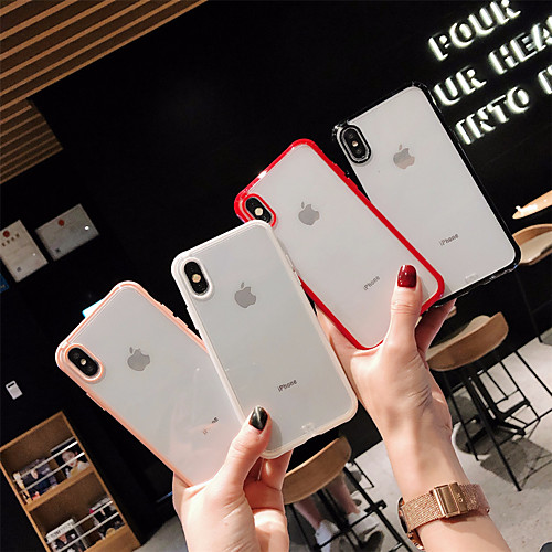 Case For Apple iPhone XR / iPhone XS Max Transparent Back Cover Solid Colored Soft TPU for iPhone X XS 8 8PLUS 7 7PLUS 6 6PLUS 6S 6S PLUS
Case For Apple iPhone XR / iPhone XS Max Transparent Back Cover Solid Colored Soft TPU for iPhone X XS 8 8PLUS 7 7PLUS 6 6PLUS 6S 6S PLUS