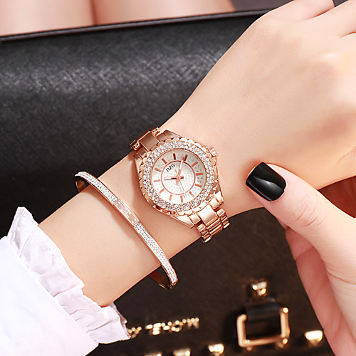 Women's Quartz Watches Casual Fashion Silver Gold Rose Gold Alloy Chinese Quartz Gold Silver Rose Gold New Design Casual Watch 1 pc Analog One Year Battery Life
Women's Quartz Watches Casual Fashion Silver Gold Rose Gold Alloy Chinese Quartz Gold Silver Rose Gold New Design Casual Watch 1 pc Analog One Year Battery Life