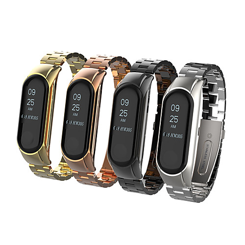 Watch Band for Mi Band 3 Xiaomi Butterfly Buckle / Jewelry Design Metal / Stainless Steel Wrist Strap
Watch Band for Mi Band 3 Xiaomi Butterfly Buckle / Jewelry Design Metal / Stainless Steel Wrist Strap