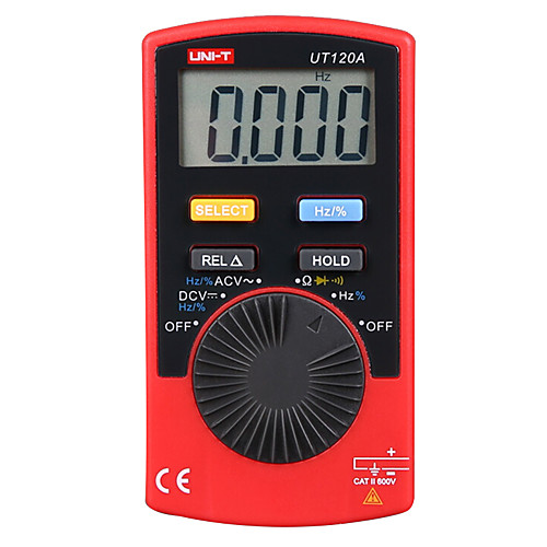 Handheld Digital Multimeters UNI-T UT120A AC/DC Voltage Meters Testers WITH Continuity Buzzer 4000 Count Display Auto Range
Handheld Digital Multimeters UNI-T UT120A AC/DC Voltage Meters Testers WITH Continuity Buzzer 4000 Count Display Auto Range
