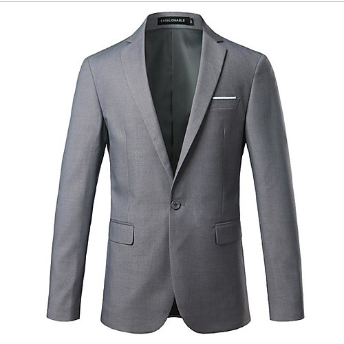Black / Navy Blue / Gray Solid Colored Slim Fit Cotton Suit - Notch Single Breasted One-button
Black / Navy Blue / Gray Solid Colored Slim Fit Cotton Suit - Notch Single Breasted One-button