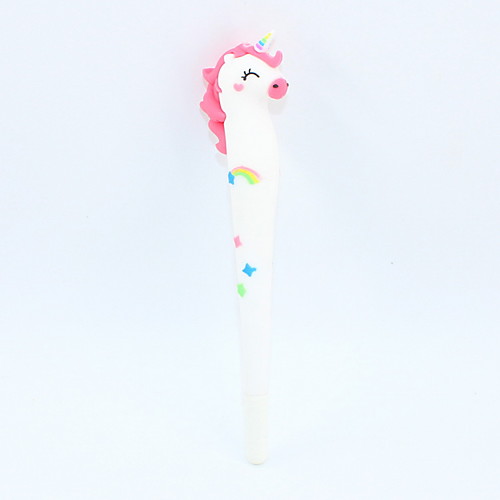 Silica Gel Unicorn Style Gel Ink Pen Black Pencil Lead For Office & School Supplies 1PC
Silica Gel Unicorn Style Gel Ink Pen Black Pencil Lead For Office & School Supplies 1PC
