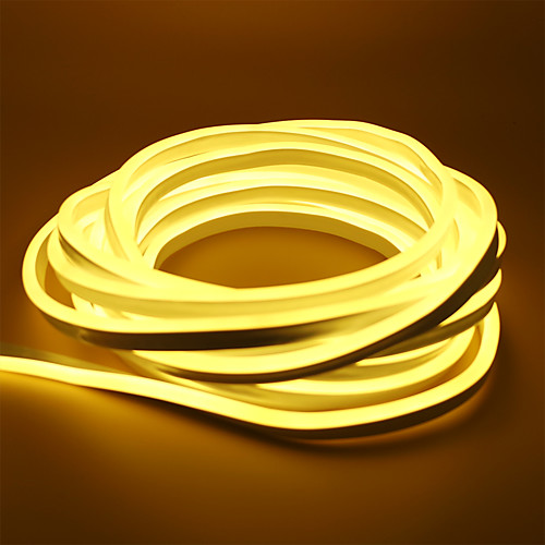 5m Flexible LED Light Strips 600 LEDs 2835 SMD Warm White / Cold White / Red Waterproof / Cuttable / Decorative 220-240 V 1pc
5m Flexible LED Light Strips 600 LEDs 2835 SMD Warm White / Cold White / Red Waterproof / Cuttable / Decorative 220-240 V 1pc