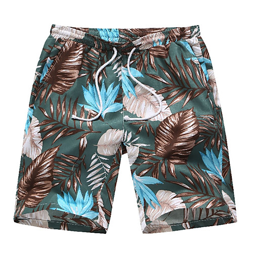 Men's Sporty EU / US Size Shorts Pants - Plants Print Low Waist Cotton Rainbow XXL XXXL XXXXL / Drawstring
Men's Sporty EU / US Size Shorts Pants - Plants Print Low Waist Cotton Rainbow XXL XXXL XXXXL / Drawstring