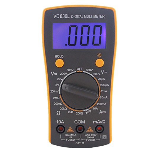 Professional Electric Handheld AC DC LCD Display Tester Meter Digital Multimeter Multimetro Ammeter Multitester
Professional Electric Handheld AC DC LCD Display Tester Meter Digital Multimeter Multimetro Ammeter Multitester