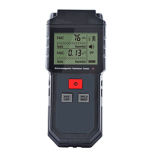 ET825 Electromagnetic Radiation Tester Wave Radiation Detector EMF Meter Portable Practical Ultraviolet Light Gas Detection
ET825 Electromagnetic Radiation Tester Wave Radiation Detector EMF Meter Portable Practical Ultraviolet Light Gas Detection