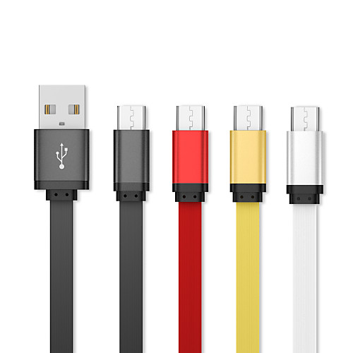 Micro USB Cable 1.0m(3Ft) Flat / Quick Charge Aluminum / Terylene USB Cable Adapter For Samsung / Huawei / Xiaomi
Micro USB Cable 1.0m(3Ft) Flat / Quick Charge Aluminum / Terylene USB Cable Adapter For Samsung / Huawei / Xiaomi