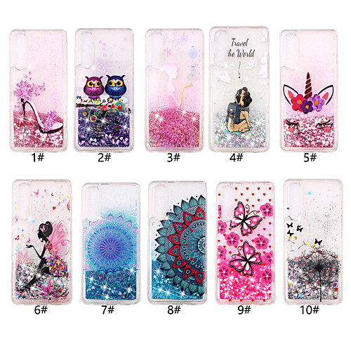 Case For Huawei Huawei P30 Pro / Huawei P30 Lite Flowing Liquid / Pattern / Glitter Shine Back Cover Butterfly / Flower Soft TPU for Huawei P20 / Huawei P20 Pro / Huawei P20 lite
Case For Huawei Huawei P30 Pro / Huawei P30 Lite Flowing Liquid / Pattern / Glitter Shine Back Cover Butterfly / Flower Soft TPU for Huawei P20 / Huawei P20 Pro / Huawei P20 lite