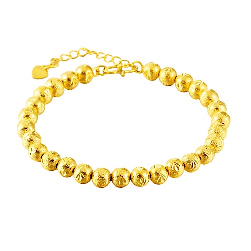 

Women's Beads Bracelet Ball Stylish Simple Bracelet Jewelry Gold For Daily