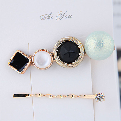 

Women's Ladies Trendy Fashion Cute Resin Alloy Solid Colored