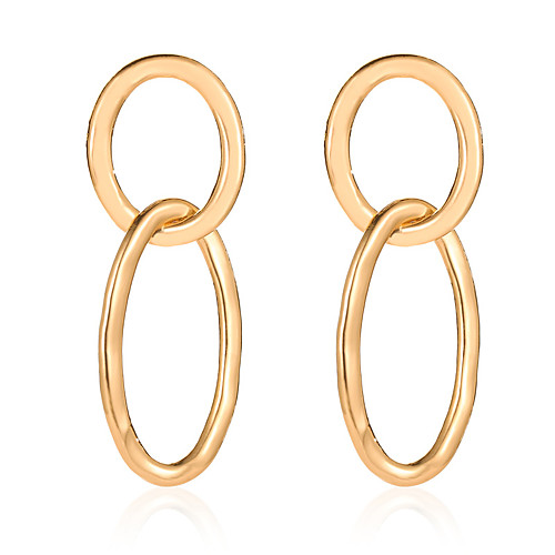 Women's Earrings Holiday Wedding Birthday Romantic Earrings Jewelry Rose Gold / Gold / Silver For Date Street Festival 1 Pair 
Women's Earrings Holiday Wedding Birthday Romantic Earrings Jewelry Rose Gold / Gold / Silver For Date Street Festival 1 Pair