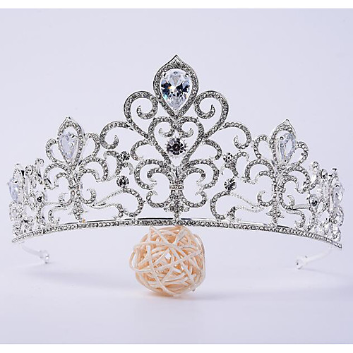 Alloy Tiaras with Sparkling Glitter / Glitter 1pc Wedding / Special Occasion Headpiece
Alloy Tiaras with Sparkling Glitter / Glitter 1pc Wedding / Special Occasion Headpiece