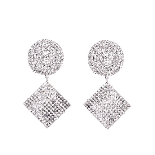 Women's Drop Earrings Imitation Diamond Earrings Jewelry Gold / Silver For Festival 1 Pair
Women's Drop Earrings Imitation Diamond Earrings Jewelry Gold / Silver For Festival 1 Pair