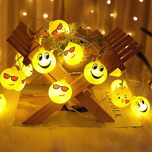 3m String Lights 20 LEDs Warm White Decorative AA Batteries Powered 1 set
3m String Lights 20 LEDs Warm White Decorative AA Batteries Powered 1 set