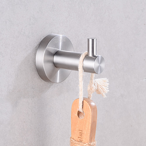 Robe Hook Creative Fun & Whimsical Stainless steel 1pc - Bathroom / Hotel bath Wall Mounted
Robe Hook Creative Fun & Whimsical Stainless steel 1pc - Bathroom / Hotel bath Wall Mounted