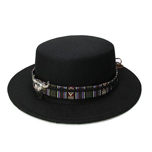 Wool / Cotton / Polyester Headwear with Lace-up / Metal 1 Piece Casual / Daily Wear Headpiece
Wool / Cotton / Polyester Headwear with Lace-up / Metal 1 Piece Casual / Daily Wear Headpiece