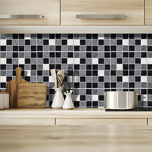 Fashion Square Grid Pattern PVC Waterproof Self-adhesive Wall Stickers - Plane Wall Stickers Transportation / Landscape Study Room / Office / Dining Room / Kitchen
Fashion Square Grid Pattern PVC Waterproof Self-adhesive Wall Stickers - Plane Wall Stickers Transportation / Landscape Study Room / Office / Dining Room / Kitchen