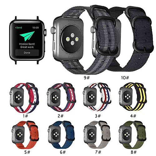 Watch Band for Apple Watch Series 5/4/3/2/1 Apple Sport Band Nylon Wrist Strap
Watch Band for Apple Watch Series 5/4/3/2/1 Apple Sport Band Nylon Wrist Strap