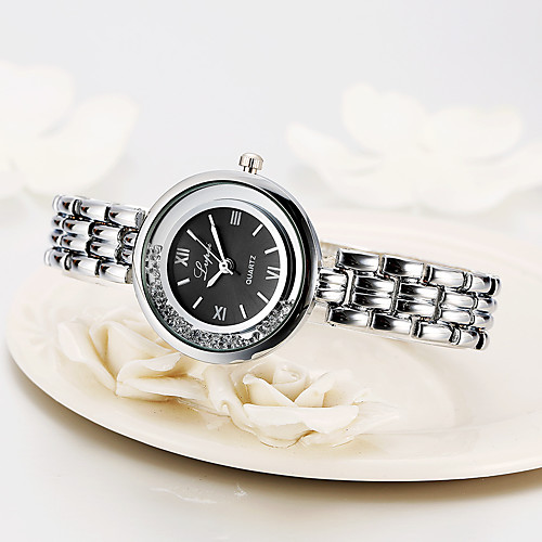 Women's Quartz Watches Classic Fashion Silver Gold Alloy Chinese Quartz Black Silver black / silver Cute Creative Casual Watch 1 pc Analog
Women's Quartz Watches Classic Fashion Silver Gold Alloy Chinese Quartz Black Silver black / silver Cute Creative Casual Watch 1 pc Analog