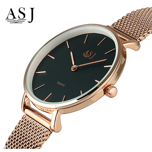 ASJ Women's Quartz Watches Elegant Minimalist White Rose Gold Stainless Steel Japanese Japanese Quartz Black BlackWhite Rose Gold Casual Watch 1 pc Analog One Year Battery Life
ASJ Women's Quartz Watches Elegant Minimalist White Rose Gold Stainless Steel Japanese Japanese Quartz Black BlackWhite Rose Gold Casual Watch 1 pc Analog One Year Battery Life