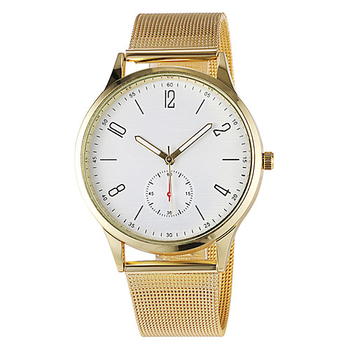 Men's Steel Band Watches Quartz Black / Silver / Gold 30 m Creative Luminous New Design Analog Casual Fashion - Gold Black Silver Two Years Battery Life
Men's Steel Band Watches Quartz Black / Silver / Gold 30 m Creative Luminous New Design Analog Casual Fashion - Gold Black Silver Two Years Battery Life