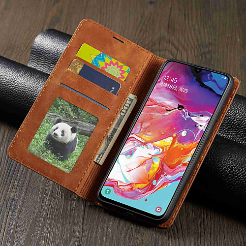 Case For Samsung Galaxy Samsung Galaxy A70(2019) / A7(2018) Magnetic / with Stand / Shockproof Full Body Cases Solid Colored Hard PU Leather for Galaxy A30(2019) / Galaxy A50(2019) / Samsung Galaxy
Case For Samsung Galaxy Samsung Galaxy A70(2019) / A7(2018) Magnetic / with Stand / Shockproof Full Body Cases Solid Colored Hard PU Leather for Galaxy A30(2019) / Galaxy A50(2019) / Samsung Galaxy