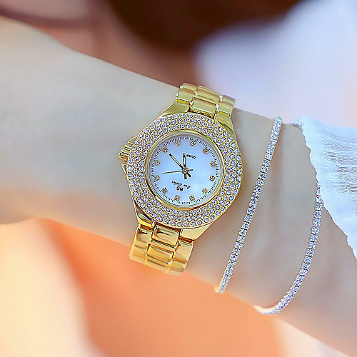 Women's Quartz Watches Casual Fashion Silver Gold Alloy Chinese Quartz Gold Silver New Design Casual Watch 1 pc Analog One Year Battery Life
Women's Quartz Watches Casual Fashion Silver Gold Alloy Chinese Quartz Gold Silver New Design Casual Watch 1 pc Analog One Year Battery Life