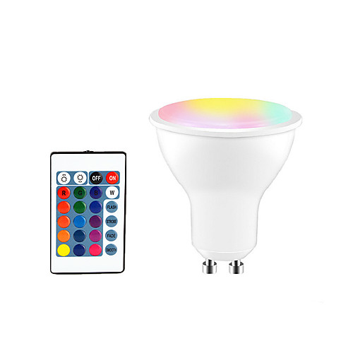 1pc 5 W LED Smart Bulbs 350 lm GU10 E26 / E27 3 LED Beads SMD 5050 Smart Dimmable Party RGBW 85-265 V
1pc 5 W LED Smart Bulbs 350 lm GU10 E26 / E27 3 LED Beads SMD 5050 Smart Dimmable Party RGBW 85-265 V