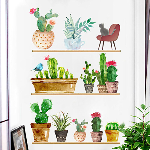 Fashion Creative Potted Plants Wall Stickers - Words &amp Quotes Wall Stickers Characters Study Room / Office / Dining Room / Kitchen
Fashion Creative Potted Plants Wall Stickers - Words &amp Quotes Wall Stickers Characters Study Room / Office / Dining Room / Kitchen