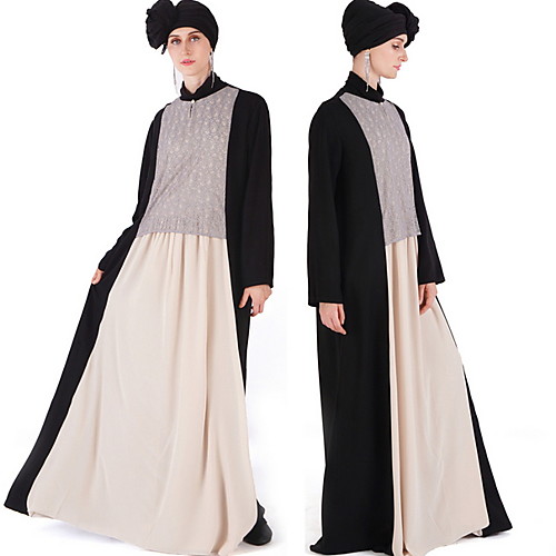 Traditional & Cultural Wear Abaya Women's Daily Wear Polyester Split Joint Long Sleeve Abaya
Traditional & Cultural Wear Abaya Women's Daily Wear Polyester Split Joint Long Sleeve Abaya