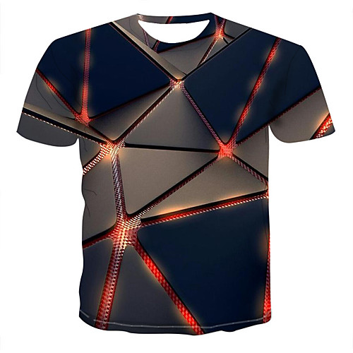 Men's Daily Wear Basic Plus Size T-shirt - Color Block Round Neck Black / Short Sleeve
Men's Daily Wear Basic Plus Size T-shirt - Color Block Round Neck Black / Short Sleeve