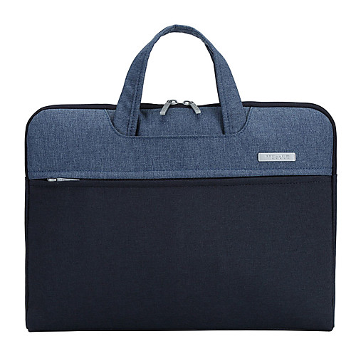 

Apollo's Dream 213025 14 Inch Laptop Briefcase Handbags Polyester Color Block for Business Office Unisex Water Proof