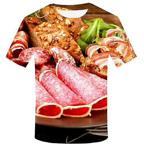 Men's Event / Party Casual Street chic / Exaggerated T-shirt - Geometric / 3D / Graphic Print Rainbow XXL
Men's Event / Party Casual Street chic / Exaggerated T-shirt - Geometric / 3D / Graphic Print Rainbow XXL