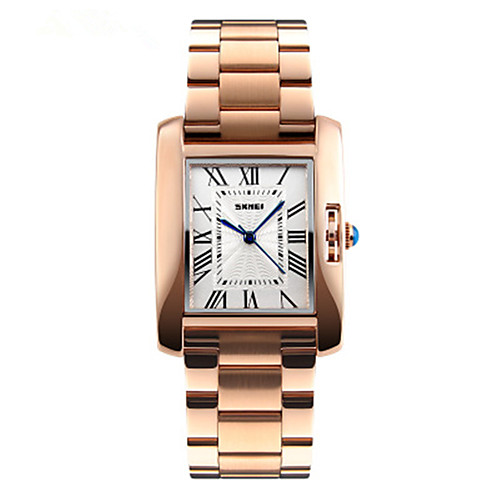 SKMEI Women's Quartz Watches Outdoor Fashion Silver Rose Gold Stainless Steel Japanese Quartz Silver Rose Gold Water Resistant / Waterproof New Design Shock Resistant 30 m 1 pc Analog Two Years
SKMEI Women's Quartz Watches Outdoor Fashion Silver Rose Gold Stainless Steel Japanese Quartz Silver Rose Gold Water Resistant / Waterproof New Design Shock Resistant 30 m 1 pc Analog Two Years
