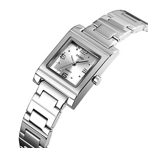 SKMEI Women's Quartz Watches Casual Silver Gold Rose Gold Stainless Steel Japanese Quartz Silver Blushing Pink Rose Gold Water Resistant / Waterproof New Design Shock Resistant 30 m 1 pc Analog Two
SKMEI Women's Quartz Watches Casual Silver Gold Rose Gold Stainless Steel Japanese Quartz Silver Blushing Pink Rose Gold Water Resistant / Waterproof New Design Shock Resistant 30 m 1 pc Analog Two