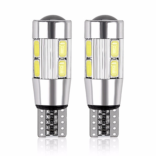 2pcs T10 Motorcycle / Car Light Bulbs 5 W SMD 5630 480 lm 10 LED License Plate Lights / Working Lights / Tail Lights For universal All years
2pcs T10 Motorcycle / Car Light Bulbs 5 W SMD 5630 480 lm 10 LED License Plate Lights / Working Lights / Tail Lights For universal All years