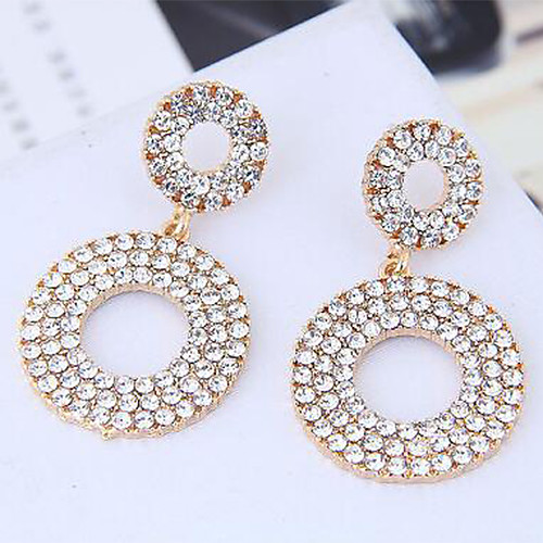 Women's Hollow Out Drop Earrings Earrings Dangle Earrings Imitation Diamond Earrings Simple Luxury European Trendy Fashion Jewelry Gold / Silver For Wedding Party Engagement Daily 1 Pair
Women's Hollow Out Drop Earrings Earrings Dangle Earrings Imitation Diamond Earrings Simple Luxury European Trendy Fashion Jewelry Gold / Silver For Wedding Party Engagement Daily 1 Pair