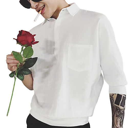 Men's Going out Casual / Daily Street chic / Elegant Shirt - Geometric / Tribal Print White L
Men's Going out Casual / Daily Street chic / Elegant Shirt - Geometric / Tribal Print White L