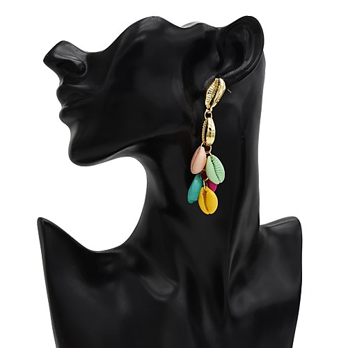 Women's Drop Earrings Shell Earrings Jewelry Rainbow For Carnival Holiday Festival 1 Pair
Women's Drop Earrings Shell Earrings Jewelry Rainbow For Carnival Holiday Festival 1 Pair